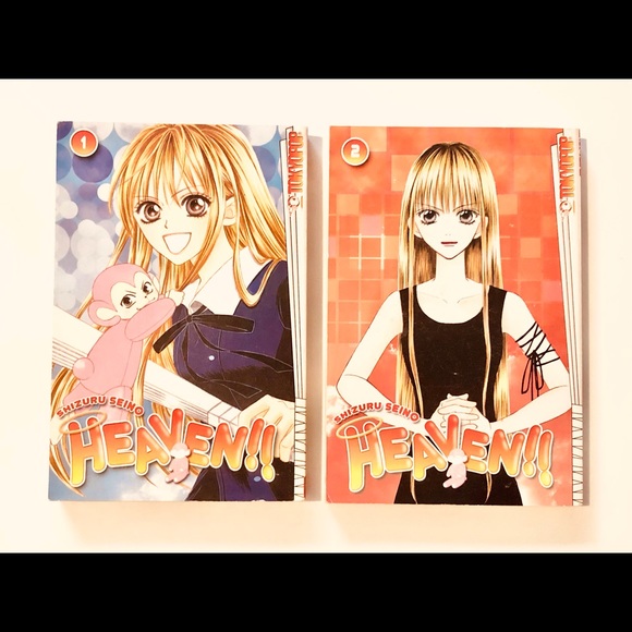 Heaven!! Volume 1 & 2 Shizuru Seino Tokyopop Manga - Picture 1 of 12